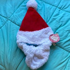BARK Santa Paws Hat and Toy